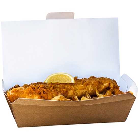 Colpac Compostable Kraft Multi-Food Box(Pack of 150) Event Supply Images