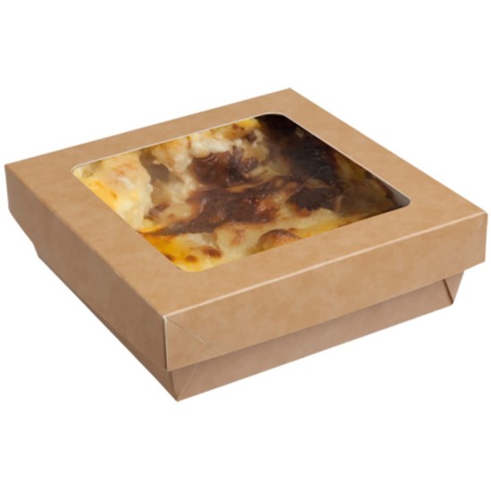 Colpac Recyclable Small Microwaveable Food Box 550ml(Pack of 500) Catering Supply Images