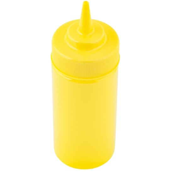 Tablecraft Widemouth™ Yellow, 8 oz with TipTop™(Pack of 12)(0x0x0) Restaurant Supply Images