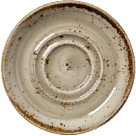 Steelite Craft Porcini Saucer Double Well Small 11.75cm(Pack of 12) Catering Supply Images