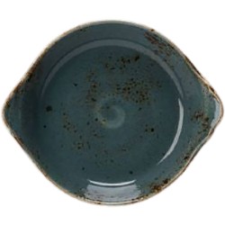 Steelite Craft Blue Round Eared Dish 18.5cm(Pack of 12)