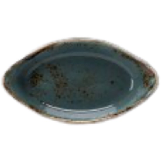 Steelite Craft Blue Oval No1 Eared Dish 20 x 11cm(Pack of 24) Catering Supply Images