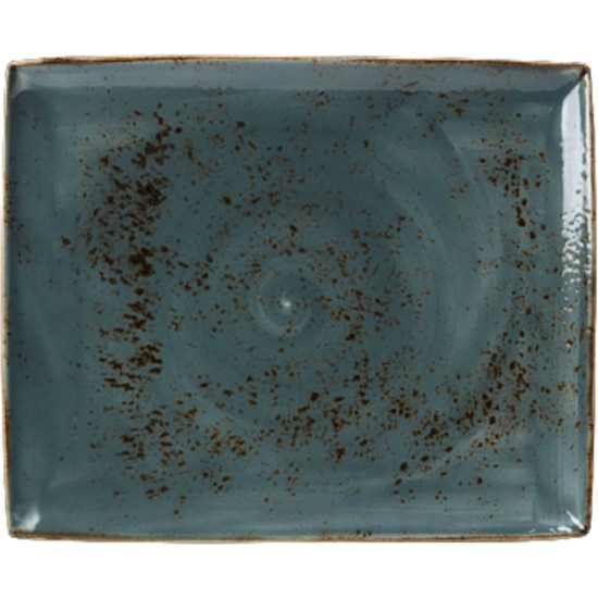 Steelite Craft Blue Rectangle Platter 33 x 27cm(Pack of 6) Catering Supply Images
