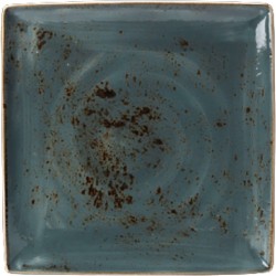 Steelite Craft Blue Square Platter 27 x 27cm(Pack of 6)