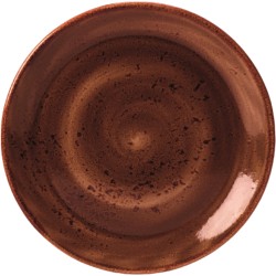 Steelite Craft Terracotta Plate Coupe 25.5cm(Pack of 24)
