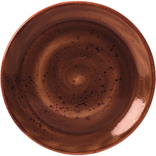 Steelite Craft Terracotta Plate Coupe 25.5cm(Pack of 24) Catering Supply Images