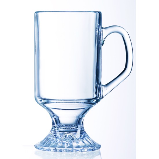 Luminarc Bock Footed Mug 290 ml / 10oz(Pack of 4)(Pack of 24) Event Supply Images