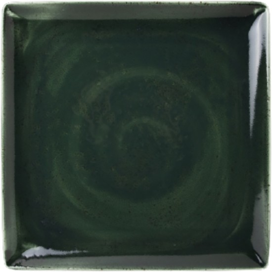 Steelite Vesuvius Burnt Emerald Square Platter 27cm(Pack of 6) Restaurant Supply Images