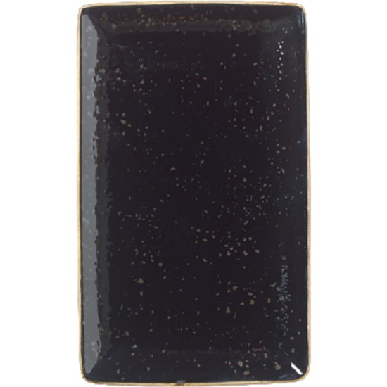 Steelite Craft Liquorice Rectangle Platter 27cm(Pack of 6) Restaurant Supply Images