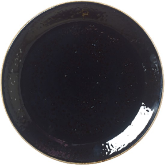 Steelite Craft Liquorice Plate Coupe 25.25cm(Pack of 24) Event Supply Images