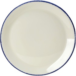 Steelite Blue Dapple Plate Coupe 25.5cm(Pack of 24)