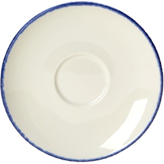 Steelite Blue Dapple Saucer 15.25cm(Pack of 36) Restaurant Supply Images