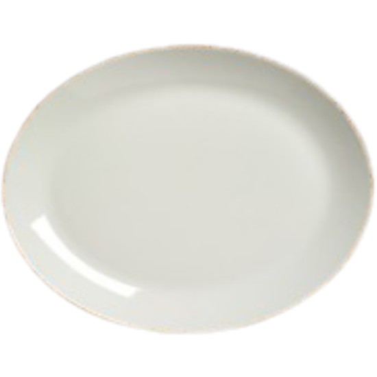 Steelite Brown Dapple Oval Coupe Plate 30.5cm(Pack of 12) Catering Supply Images
