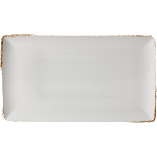 Steelite Brown Dapple S13018 Rectangle Platter 27 x 16.75cm(Pack of 6) Restaurant Supply Images