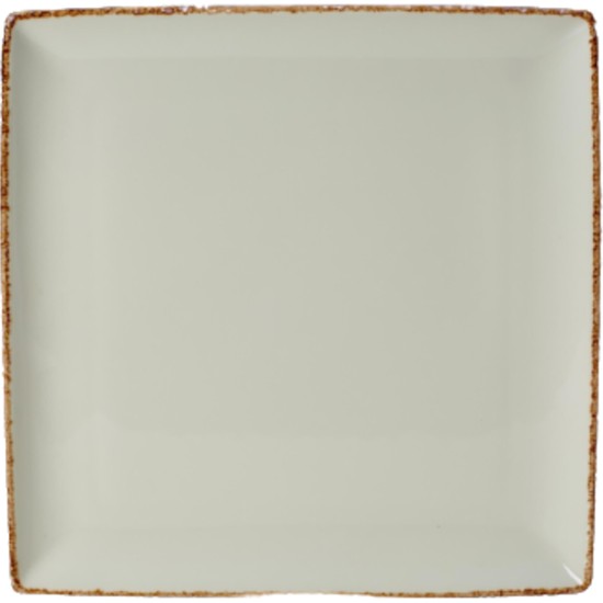 Steelite Brown Dapple S13018 Square Platter 27 x 27cm(Pack of 6) Event Supply Images