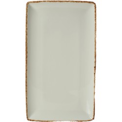 Steelite Brown Dapple S13018 Rectangle Platter 32 x 19cm(Pack of 6)
