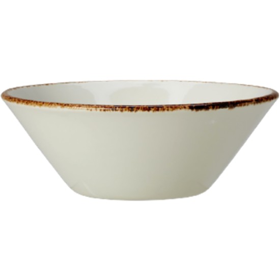 Steelite Brown Dapple S13018 Bowl Essence 14cm(Pack of 24) Restaurant Supply Images