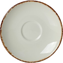 Steelite Brown Dapple S13018 Saucer 12.5cm(Pack of 36)