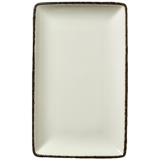Steelite Charcoal Dapple Rectangle Platter 27cm(Pack of 6) Restaurant Supply Images