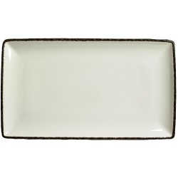 Steelite Charcoal Dapple Rectangle Platter 33cm(Pack of 6)