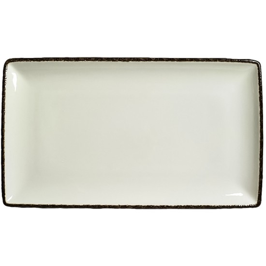 Steelite Charcoal Dapple Rectangle Platter 33cm(Pack of 6) Catering Supply Images