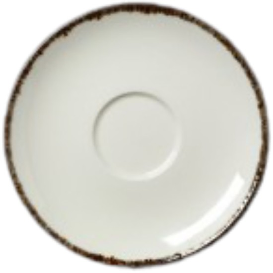 Steelite Charcoal Dapple Saucer LiV 15cm(Pack of 36) Catering Supply Images