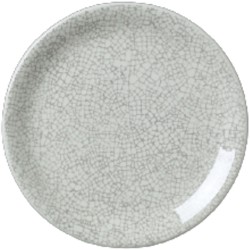 Steelite Ink Crackle Grey Coupe Plate 15.25cm(Pack of 12)