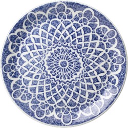 Steelite Ink Nomad Blue Plate Coupe 25.5cm(Pack of 12)