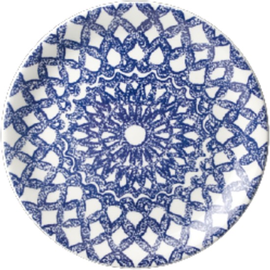 Steelite Ink Nomad Blue Plate Coupe 15.25cm(Pack of 12) Restaurant Supply Images