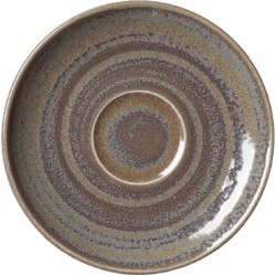 Steelite Revolution Granite Saucer 15.25cm(Pack of 12)