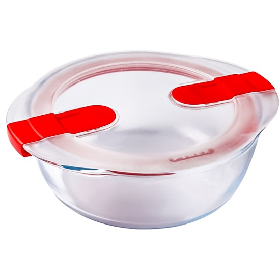 Pyrex Round Dish With Lid 1Ltr(Pack of 5) Restaurant Supply Images