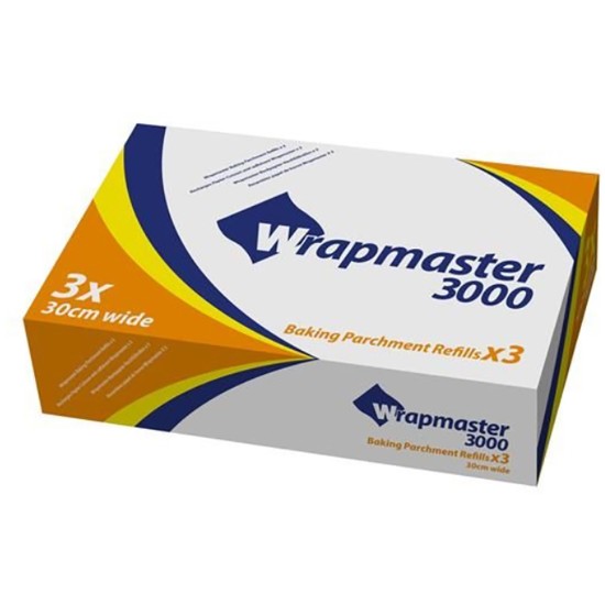Wrapmaster Baking Parchment Refill 30cm x 50m(Pack of 3) Catering Supply Images