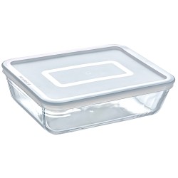 Pyrex Rectangular Dish With lid 2.6Ltr(Pack of 6)