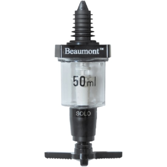 Beaumont 50ml Black Solo Measure Catering Supply Images