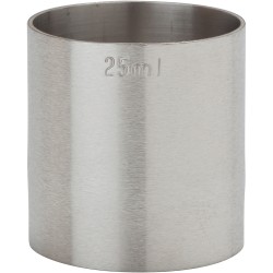 Beaumont 25ml Stainless Steel Thimble Measure