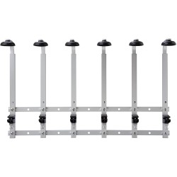 Beaumont Wall 6 Bottle Rack Boxed