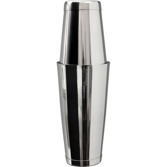 Beaumont 18oz Mezclar Tin/ 28oz Boston Can Set Catering Supply Images