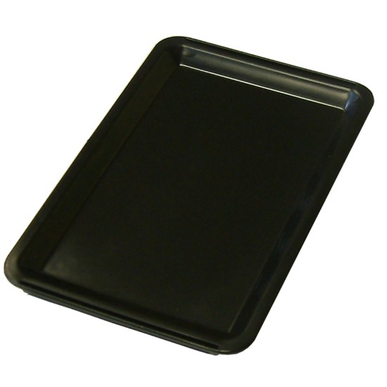 Beaumont Black Plastic Tip Tray Plain Restaurant Supply Images