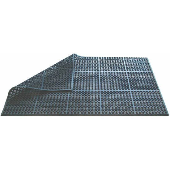 Beaumont Rubber Floor Mat Black 150x 90x 1m Restaurant Supply Images