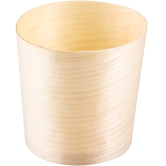 Papstar - 50pk (6x6cm) Bamboo Cups 85681 Restaurant Supply Images