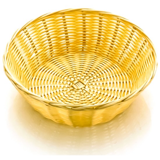 Poly Rattan Basket Round 21.5Cm / 8.5In Catering Supply Images