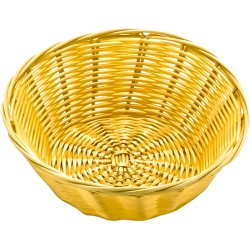 Poly Rattan Basket Round 18Cm / 7In