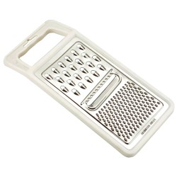 Grater  3-Way Stainless Steel 25Cm 10In