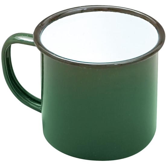 Falcon Enamel 9cm Mug Green(Pack of 12) Catering Supply Images