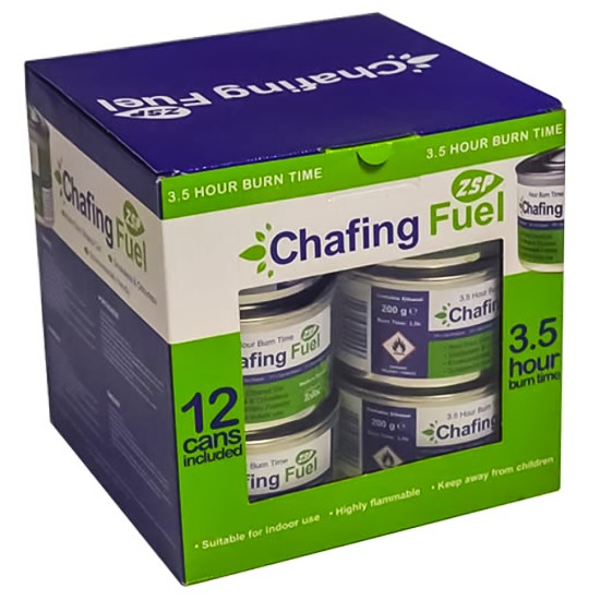 Chafer Gel Ethanol Fuel 3.5 Hour Pk Of 12 Event Supply Images
