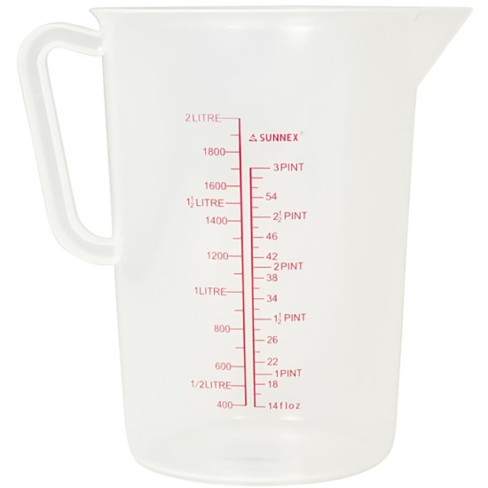 Sunnex Measurng Jug 2 Ltr Clear Pp Restaurant Supply Images