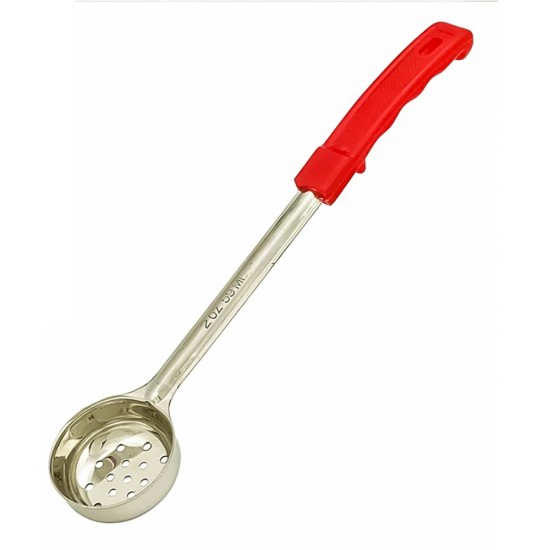 Chefset 2oz S/S Slotted Measuring Cup Red Catering Supply Images