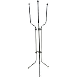 FOLDING WINE WINE BUCKET STAND S/S