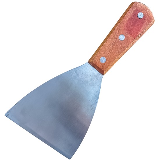 Chefset Scraper With Wooden Handle Catering Supply Images