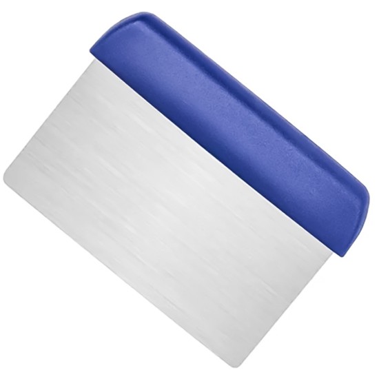 Chefset Dough Scraper Blue Handle Restaurant Supply Images